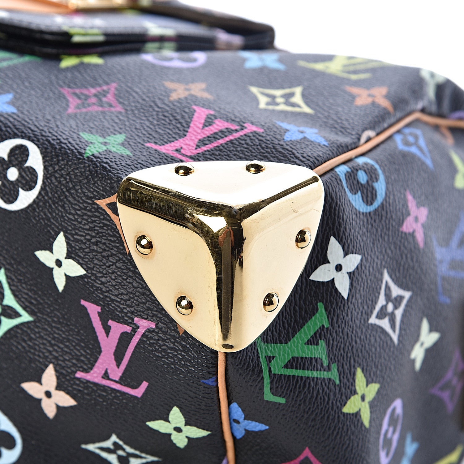 Louis Vuitton Monogram Multicolor Speedy 30 Black 10 of 13