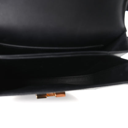 Hermes Chevre Mysore Mosaique Au 24-17 Black 5 of 11