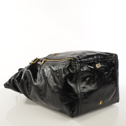 Saint Laurent Patent Medium Downtown Black 4 of 7