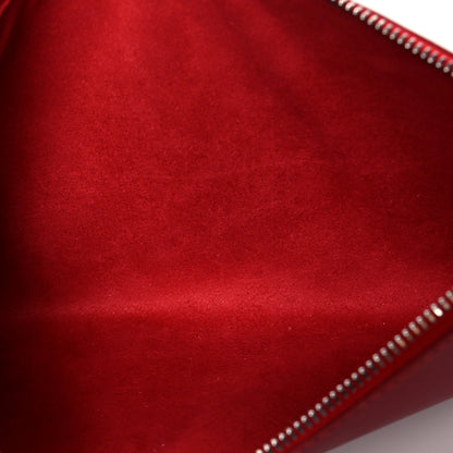 Louis Vuitton Epi Pochette Accessories 24 Rouge 5 of 9