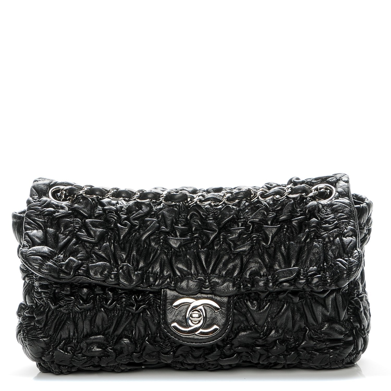 Chanel Lambskin Astrakan Small Flap Black 1 of 7