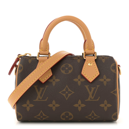 Louis Vuitton Monogram Nano Speedy Bandouliere 1 of 10