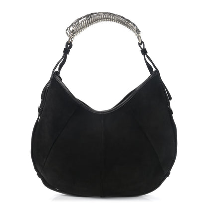 Saint Laurent Suede Medium Mombasa Black 1 of 9