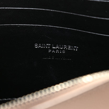 Saint Laurent Grain De Poudre Matelasse Monogram Mini Lou Camera Bag Gold Sand 6 of 10