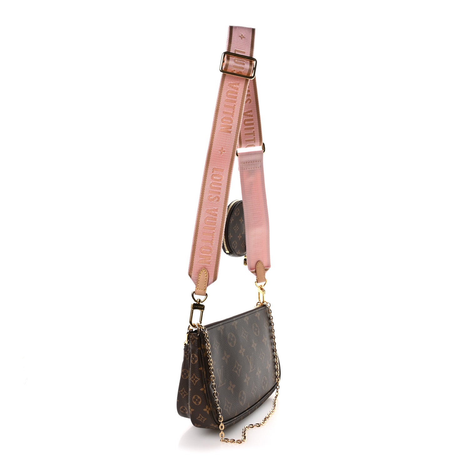 Louis Vuitton Monogram Multi Pochette Accessories Rose Clair 3 of 11