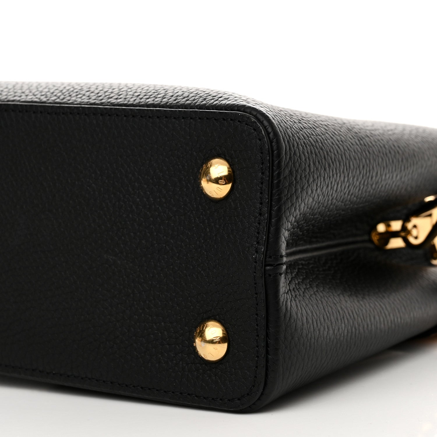Louis Vuitton Taurillon Capucines PM Black Arizona 9 of 11
