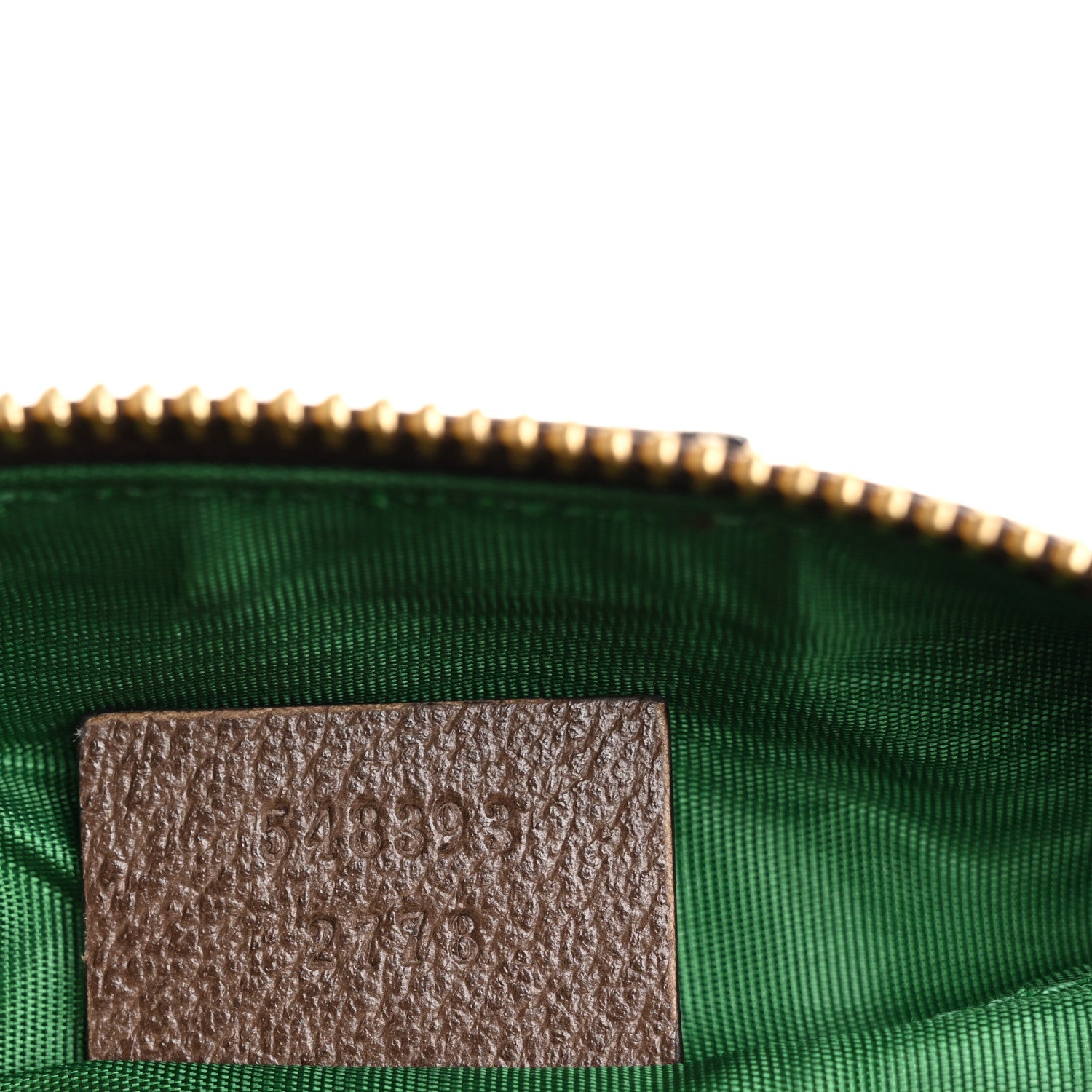 Gucci Soft GG Supreme Monogram Calfskin Small Ophidia Cosmetic Case Beige Ebony New Acero 7 of 7