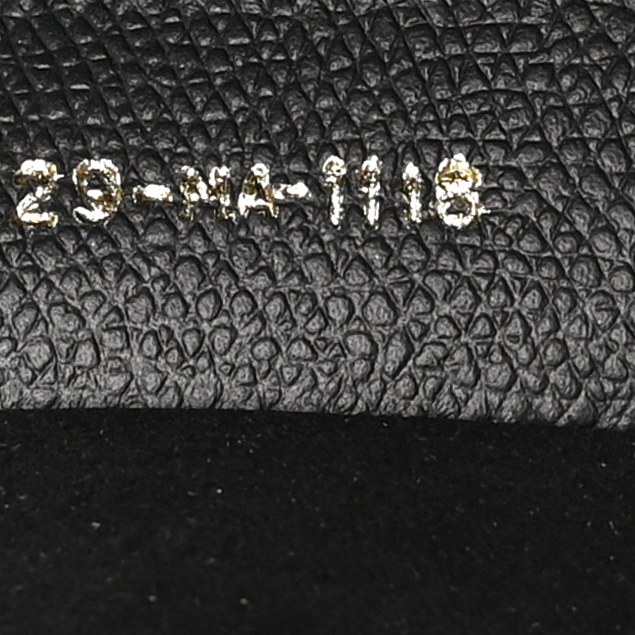 Christian Dior Grained Calfskin Saddle Bag Black 7 of 10