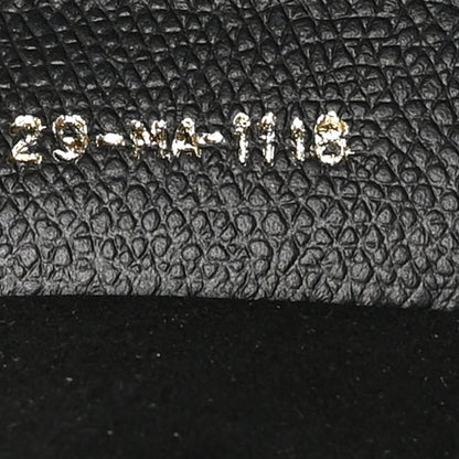 Christian Dior Grained Calfskin Saddle Bag Black 7 of 10