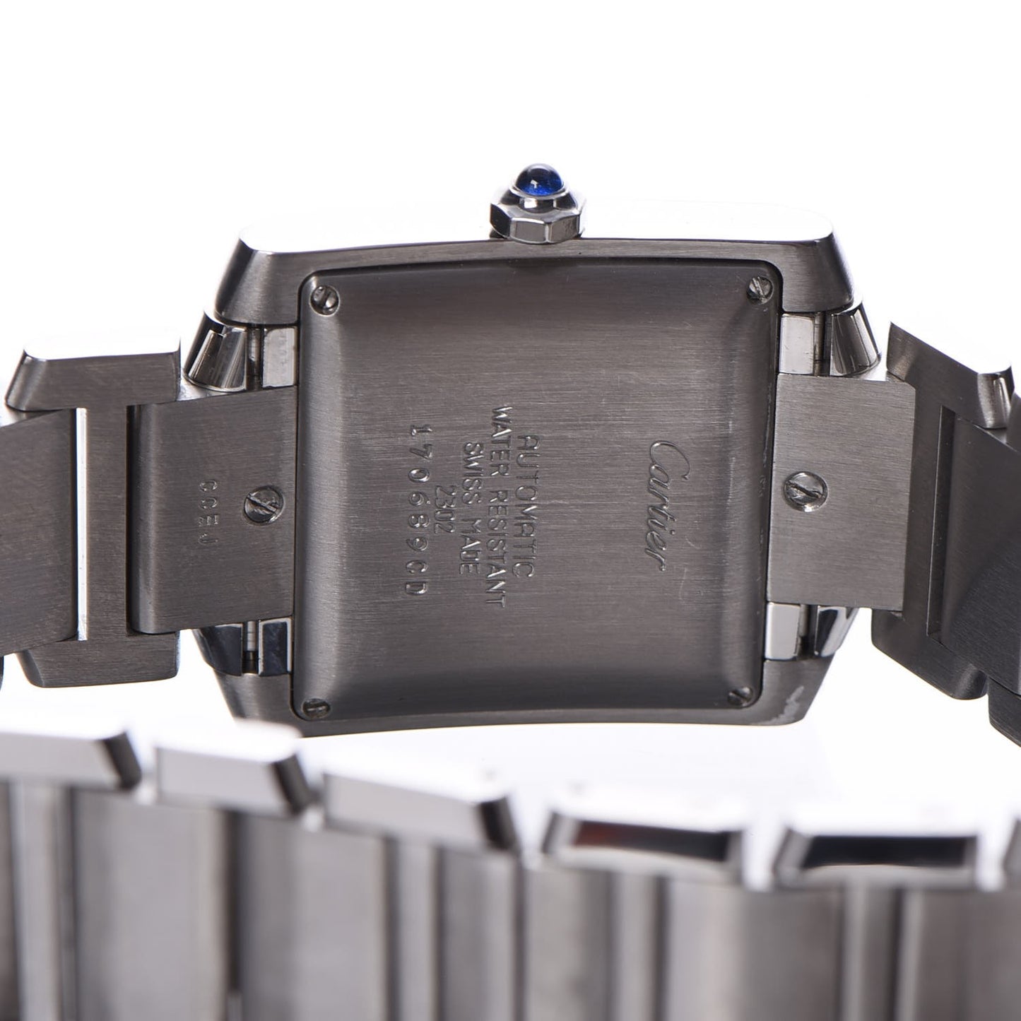 Stainless Steel 28mm Tank Francaise Automatic Watch