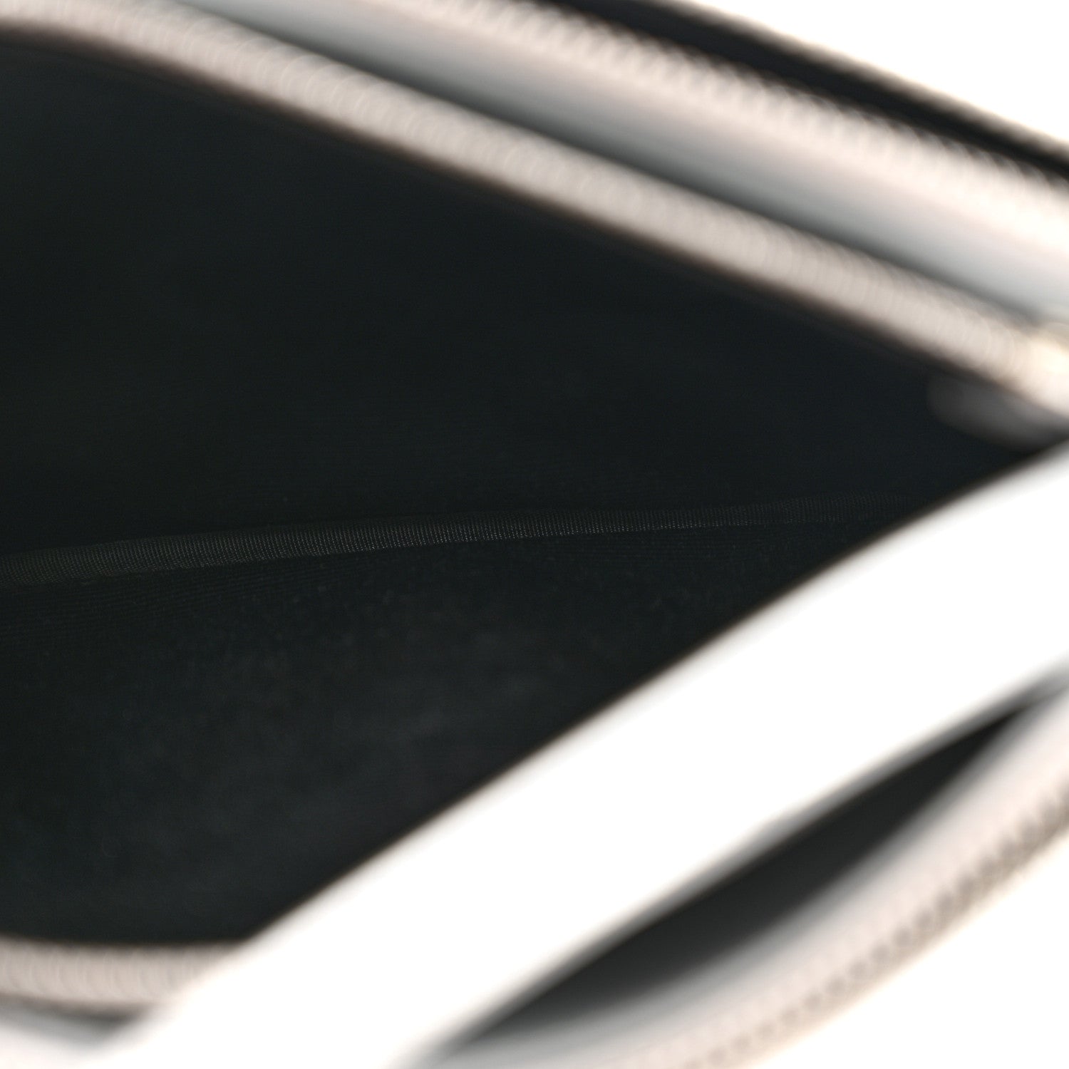 Celine Metallic Lambskin Small Trio Crossbody Bag Silver 5 of 14
