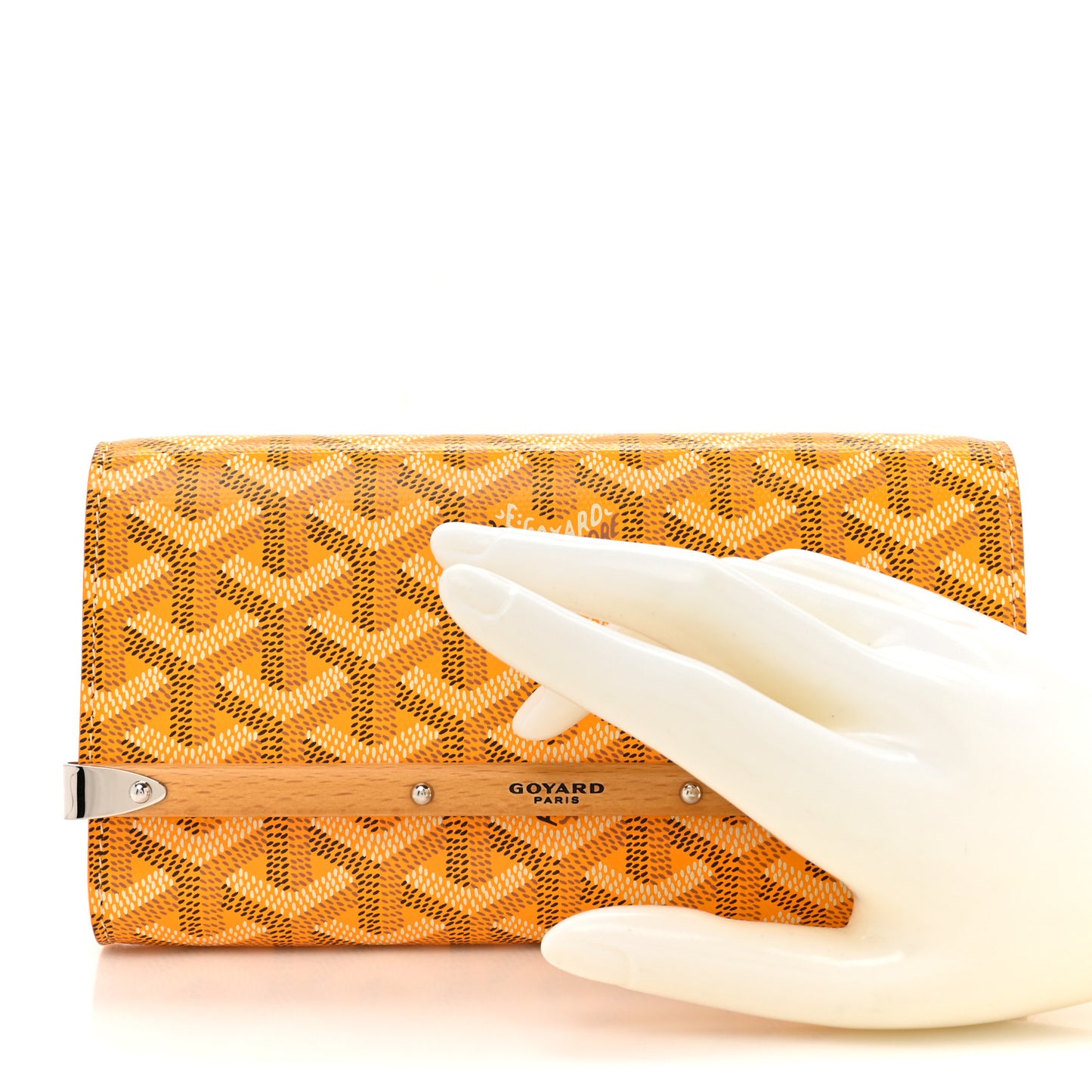 Goyardine Monte Carlo Mini Phone Case Yellow