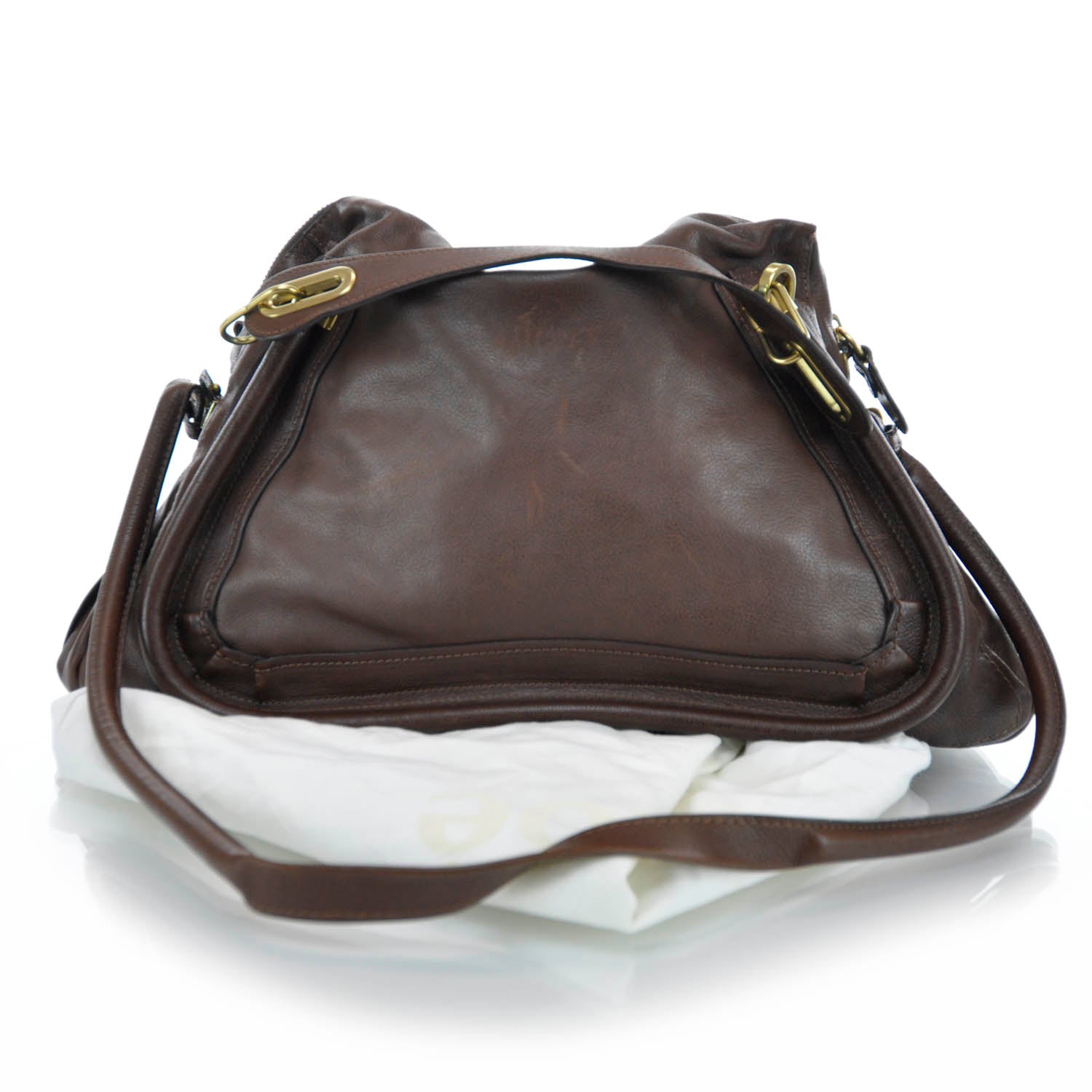 Chloe Calfskin Leather Large Paraty 3 of 13
