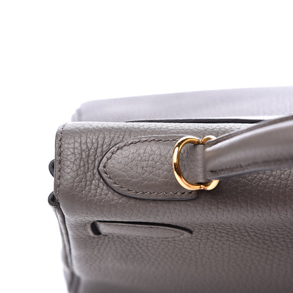 Hermes Togo Kelly Retourne 32 Etain 22 of 34