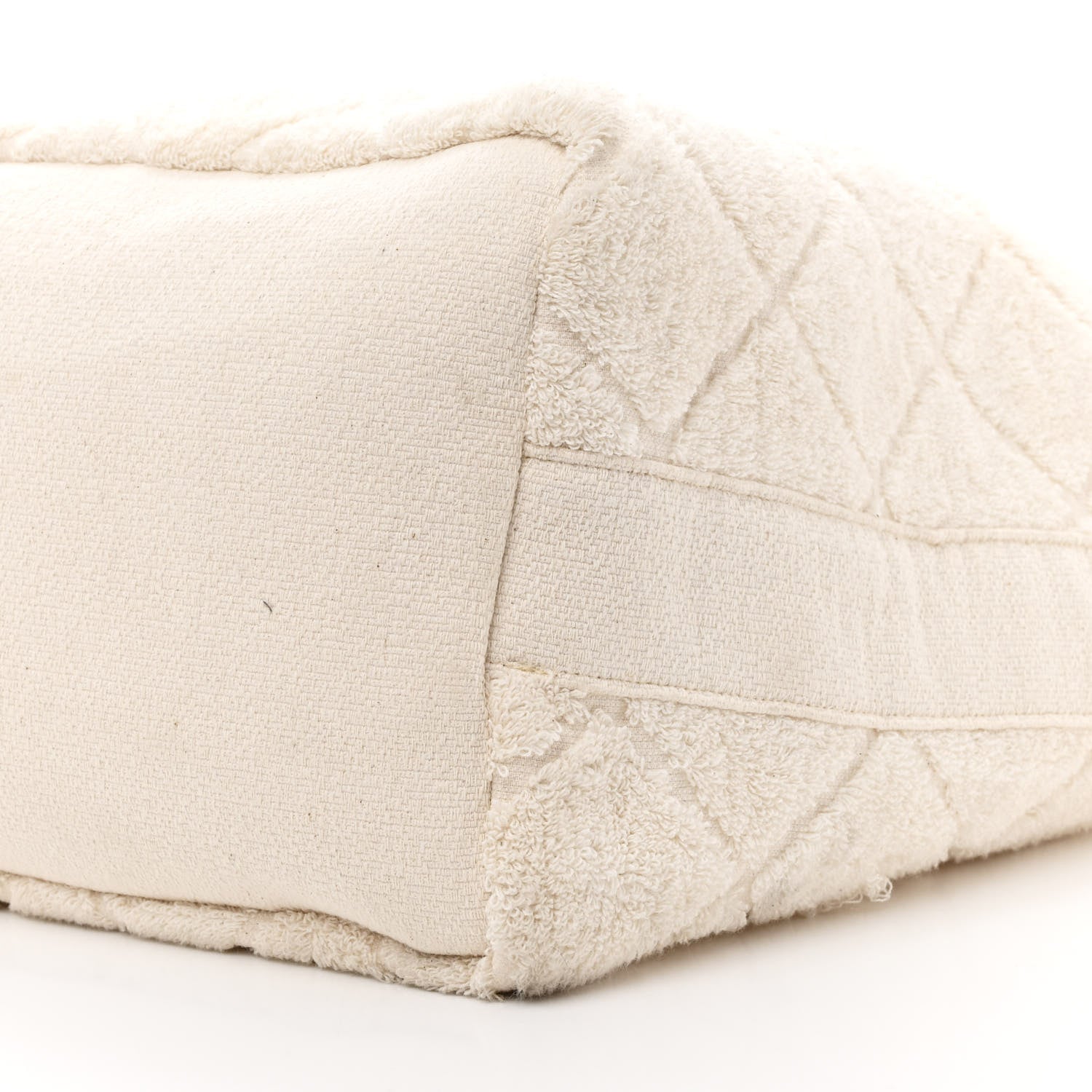 Chanel Terry Cotton CC Beach Tote Towel Set Ivory 12 of 14