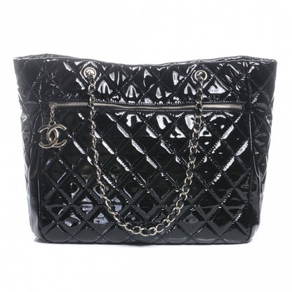 Chanel Patent Quilted Large Chic and Glitter Tote Black 1 of 8