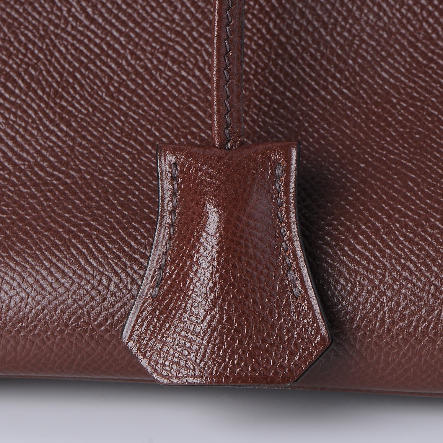 Hermes Courchevel Birkin 35 Chocolate 13 of 36