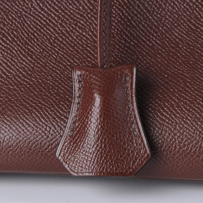 Hermes Courchevel Birkin 35 Chocolate 13 of 36