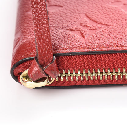 Louis Vuitton Empreinte Clemence Wallet Cherry 11 of 11