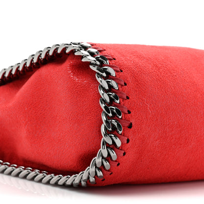Stella McCartney Shaggy Deer Mini Falabella Shoulder Bag Red 8 of 8