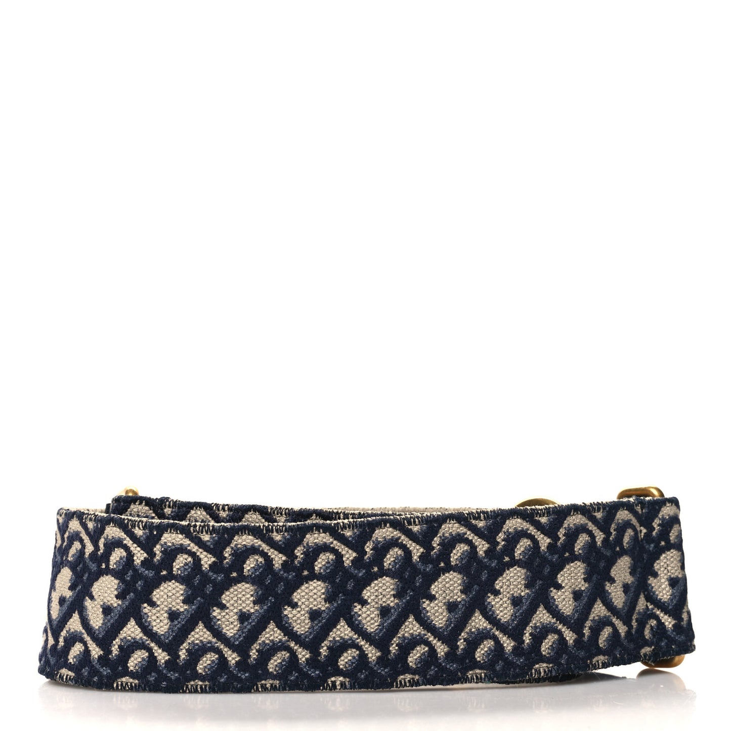 Canvas Oblique Shoulder Strap Black
