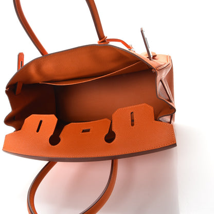 Hermes Epsom Birkin 30 Orange 7 of 36