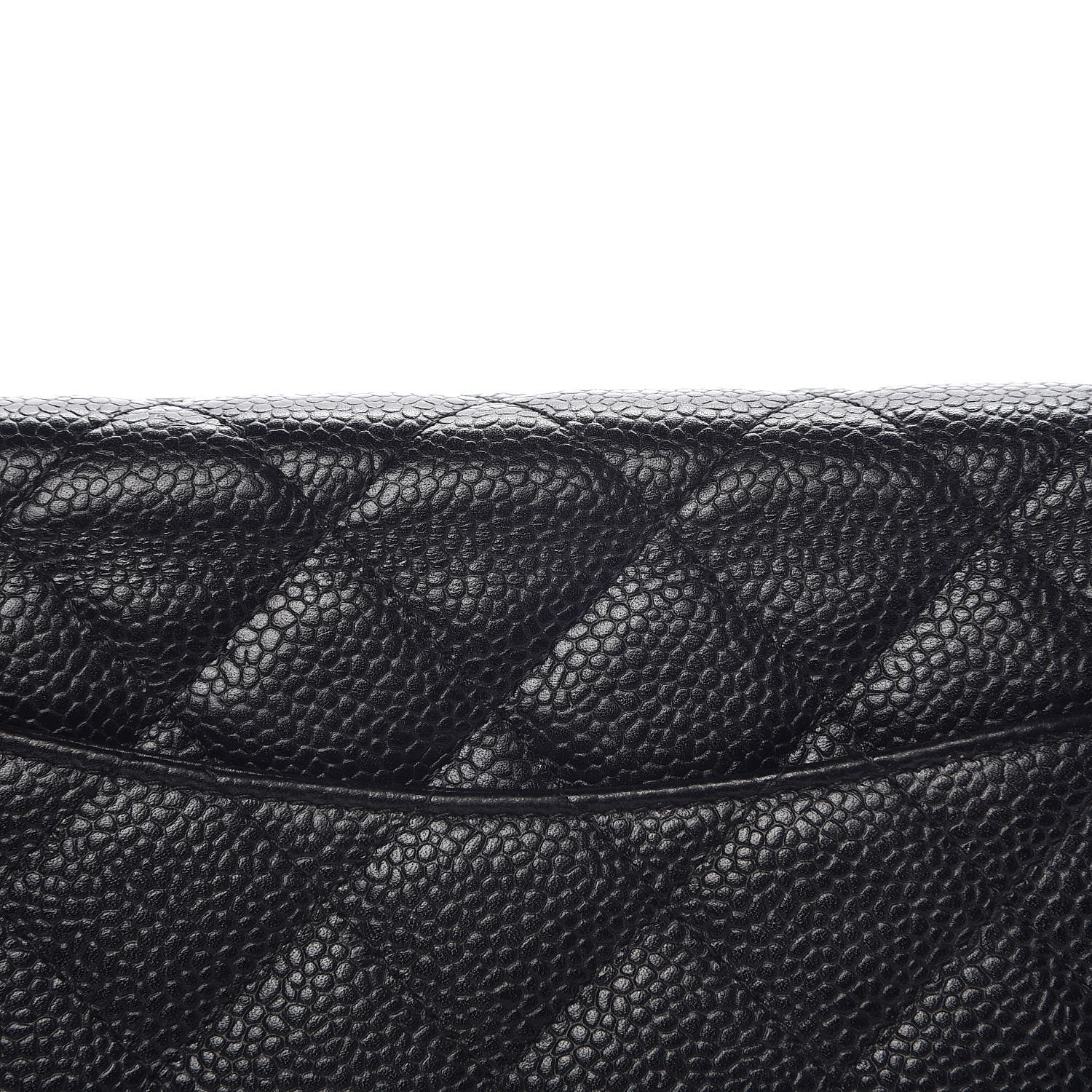 Chanel Caviar Quilted Wallet On Chain WOC Black 9 of 9