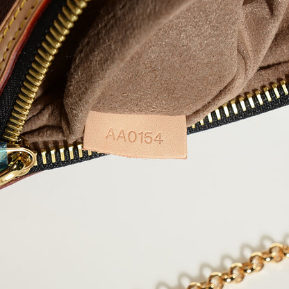 Louis Vuitton Monogram Multicolor Pochette Milla MM Black 7 of 7