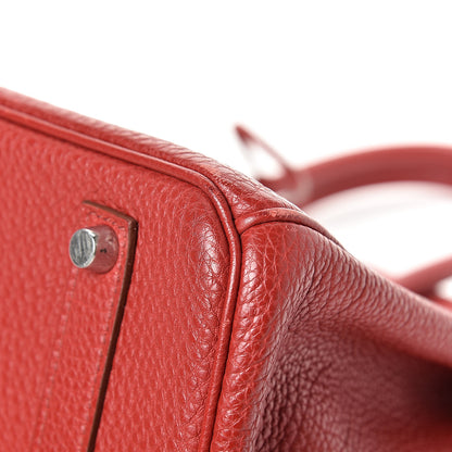 Hermes Togo Birkin 35 Rouge Casaque 34 of 42