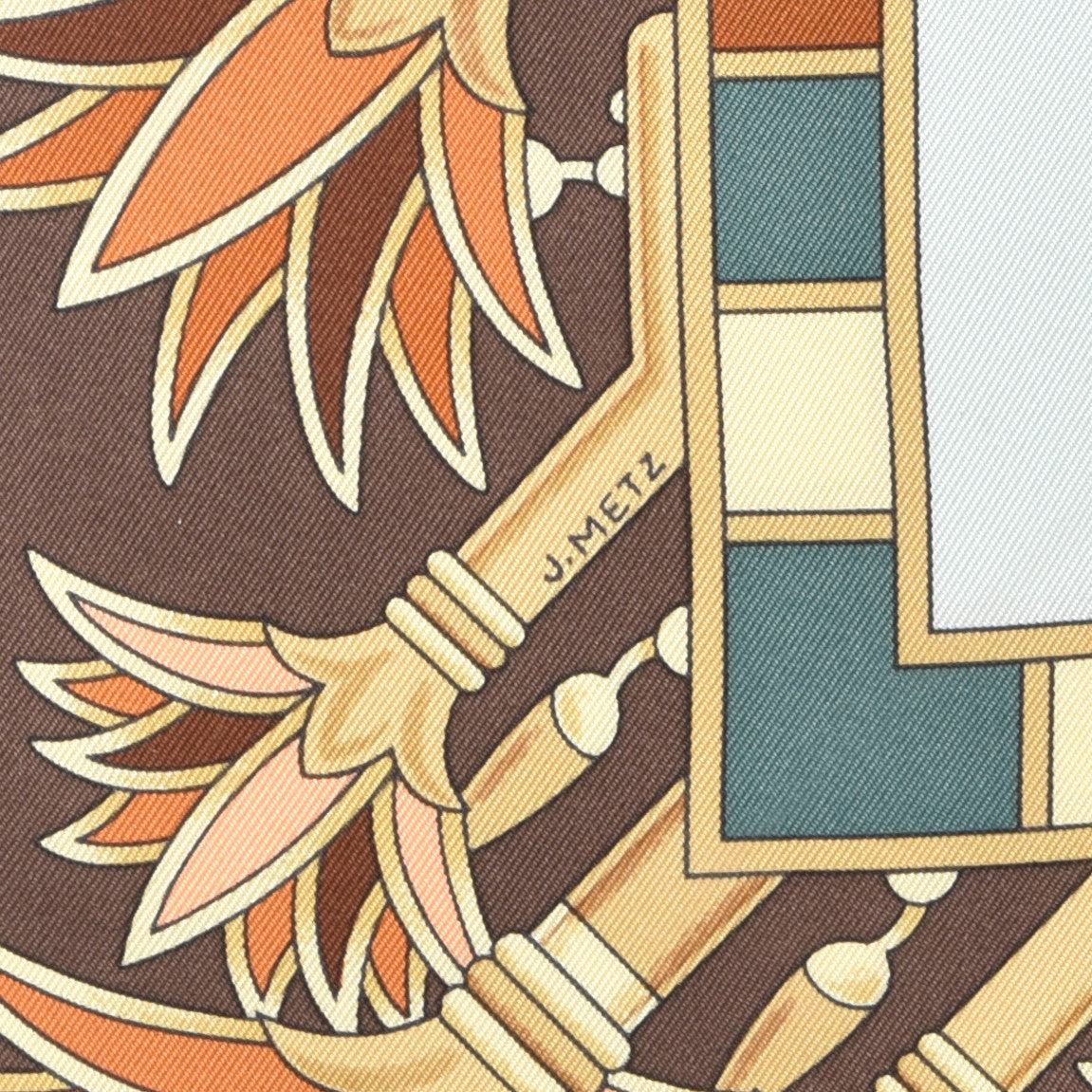 Hermes Silk Tresors Du Nil Scarf 90 3 of 5