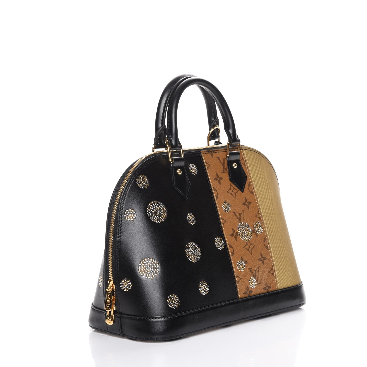 Louis Vuitton Reverse Monogram Studded Night Lights Alma PM 3 of 7