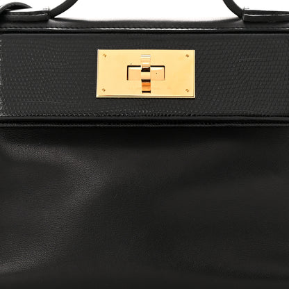 Hermes Swift Lizard Touch 24/24 21 Black 8 of 12