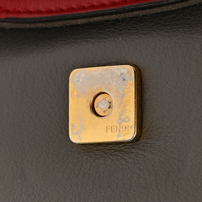 Fendi Vitello Grace FF 1974 Baguette Argilla Nuvola Fragola 11 of 11