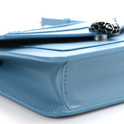 Bulgari Calfskin Serpenti Forever Crossbody Bag Blue 8 of 9