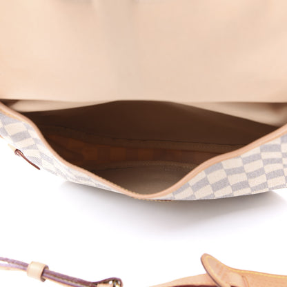 Louis Vuitton Damier Azur Saumur MM 4 of 9