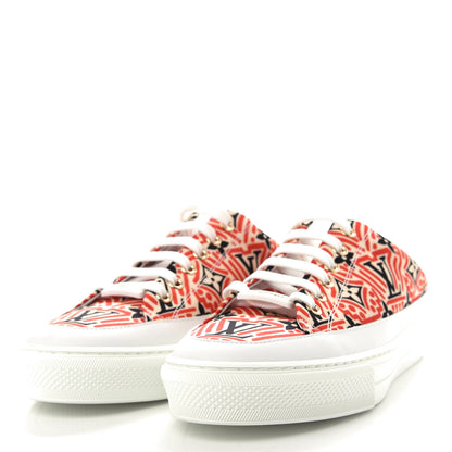 Louis Vuitton Nylon Monogram Crafty Open Back Sneaker 37.5 3 of 11