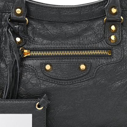 Balenciaga Agneau Classic Gold Hardware S City Gris Fossile 9 of 11