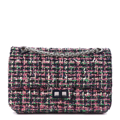 Chanel Tweed Resin 2.55 Reissue 225 Flap Pink 1 of 10