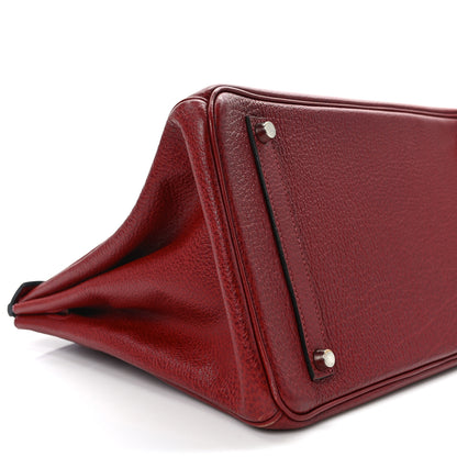 Hermes Buffle Skipper Birkin 35 Rouge H 10 of 14