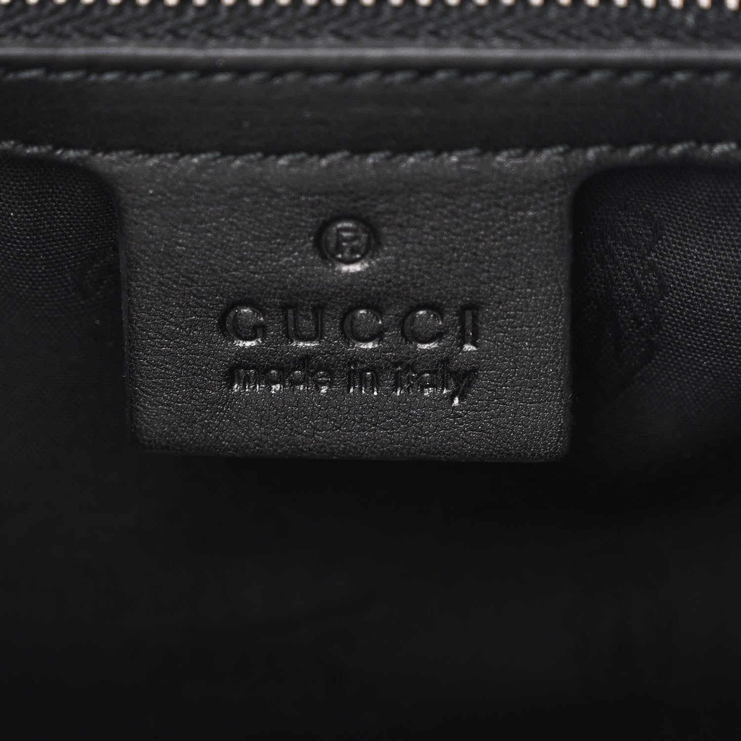 Gucci Guccissima Large GG Twins Hobo Black 6 of 10