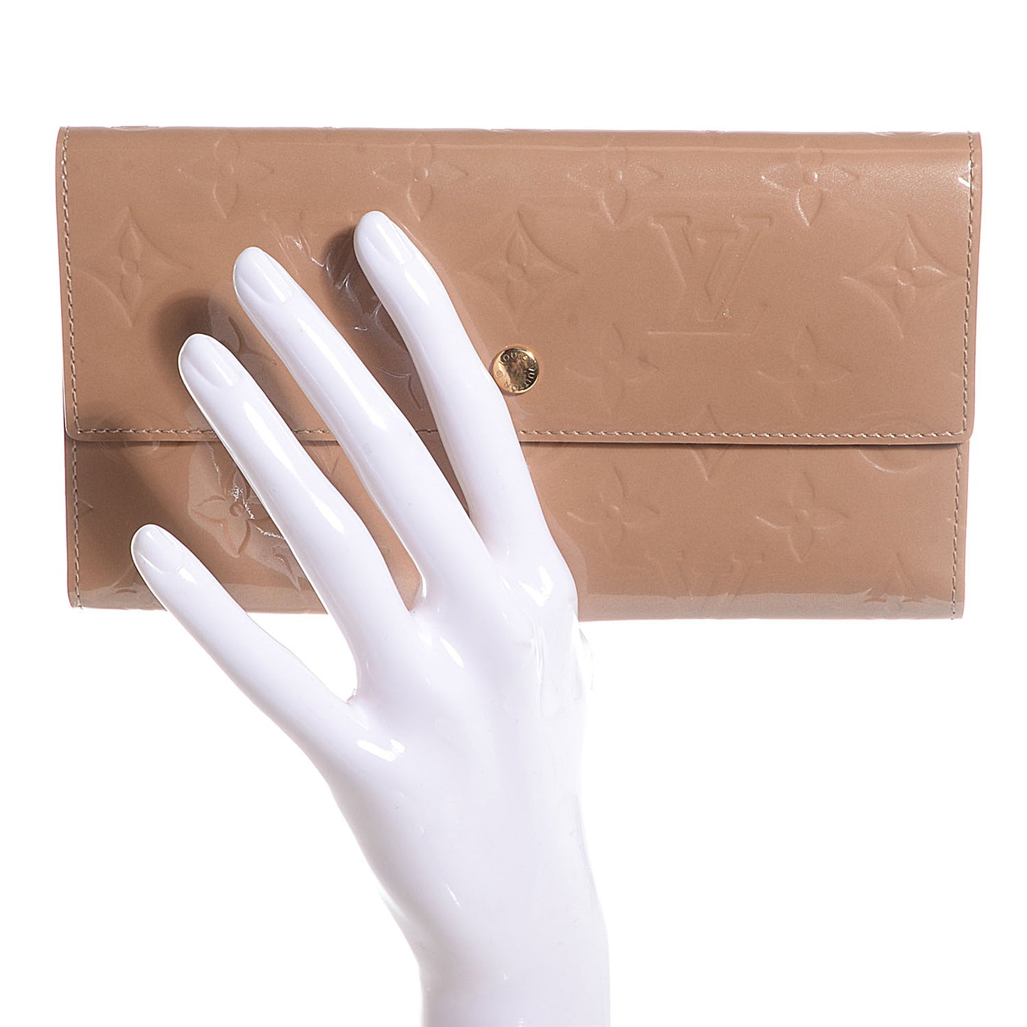 Vernis Porte Tresor International Wallet Noisette