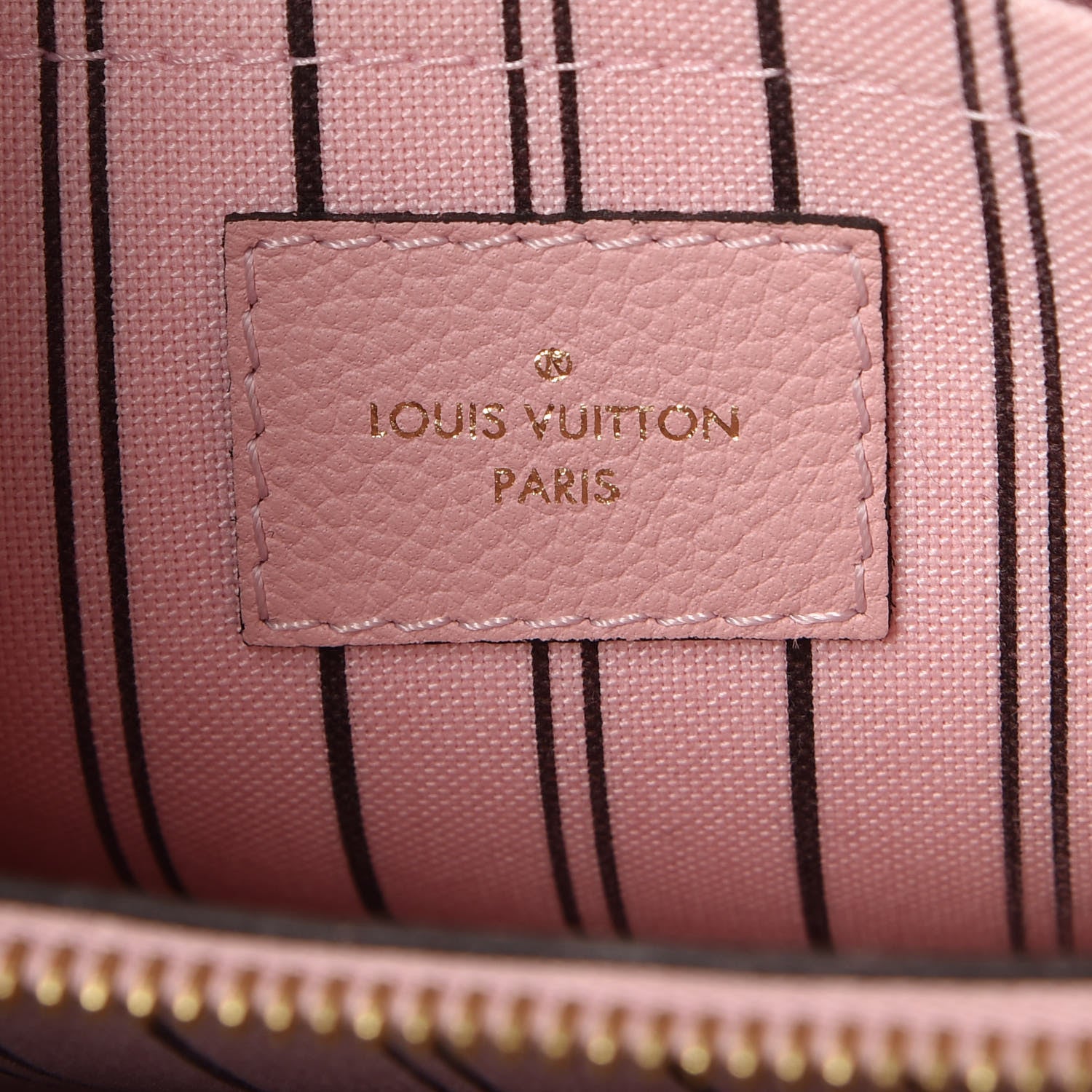 Louis Vuitton Empreinte Montaigne MM Rose Ballerine 6 of 7
