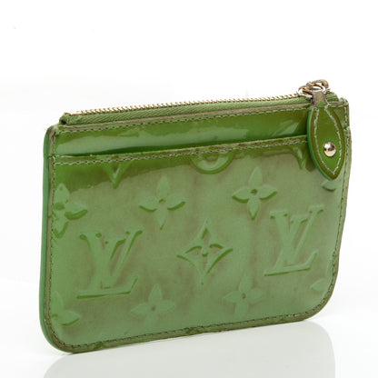 Louis Vuitton Vernis Key Pouch Vert Tonic 3 of 6