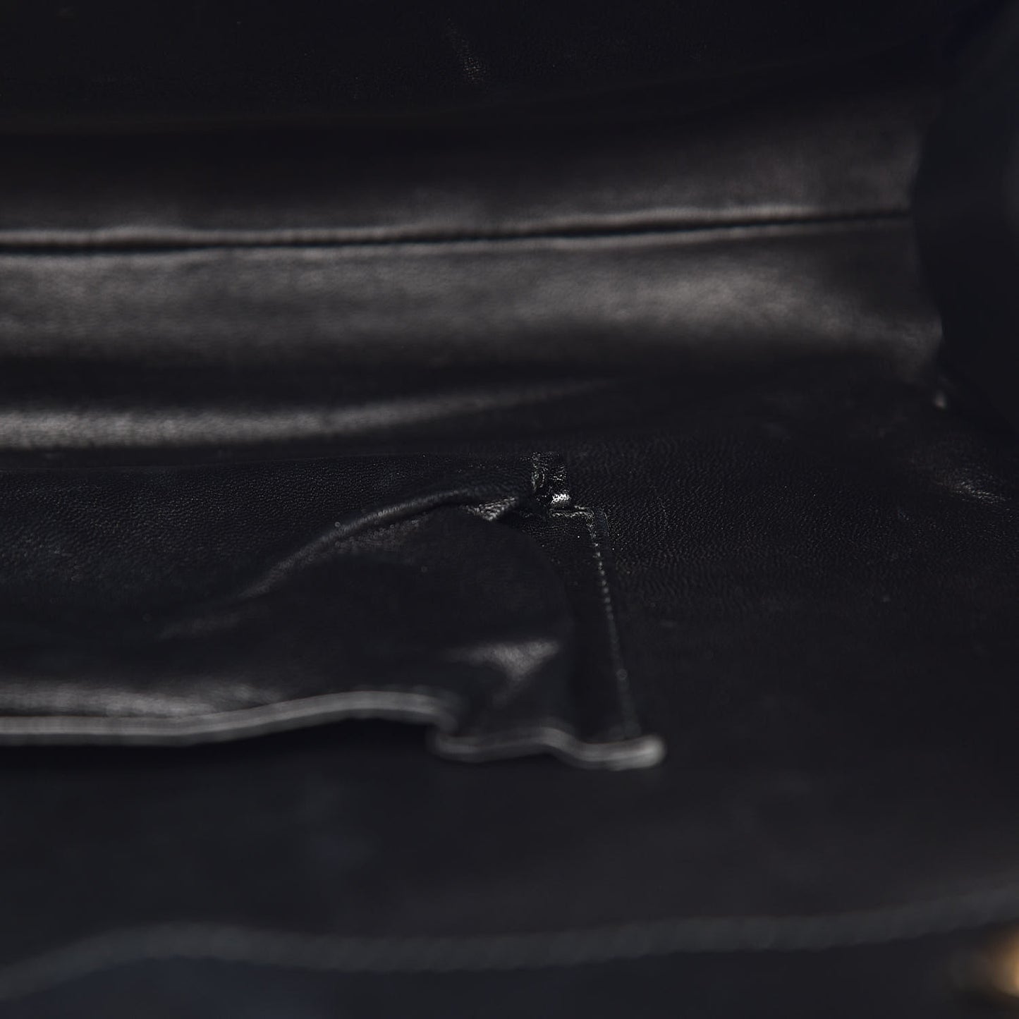 Saddle Soft Lux Large Emily Chain Shoulder Bag Black