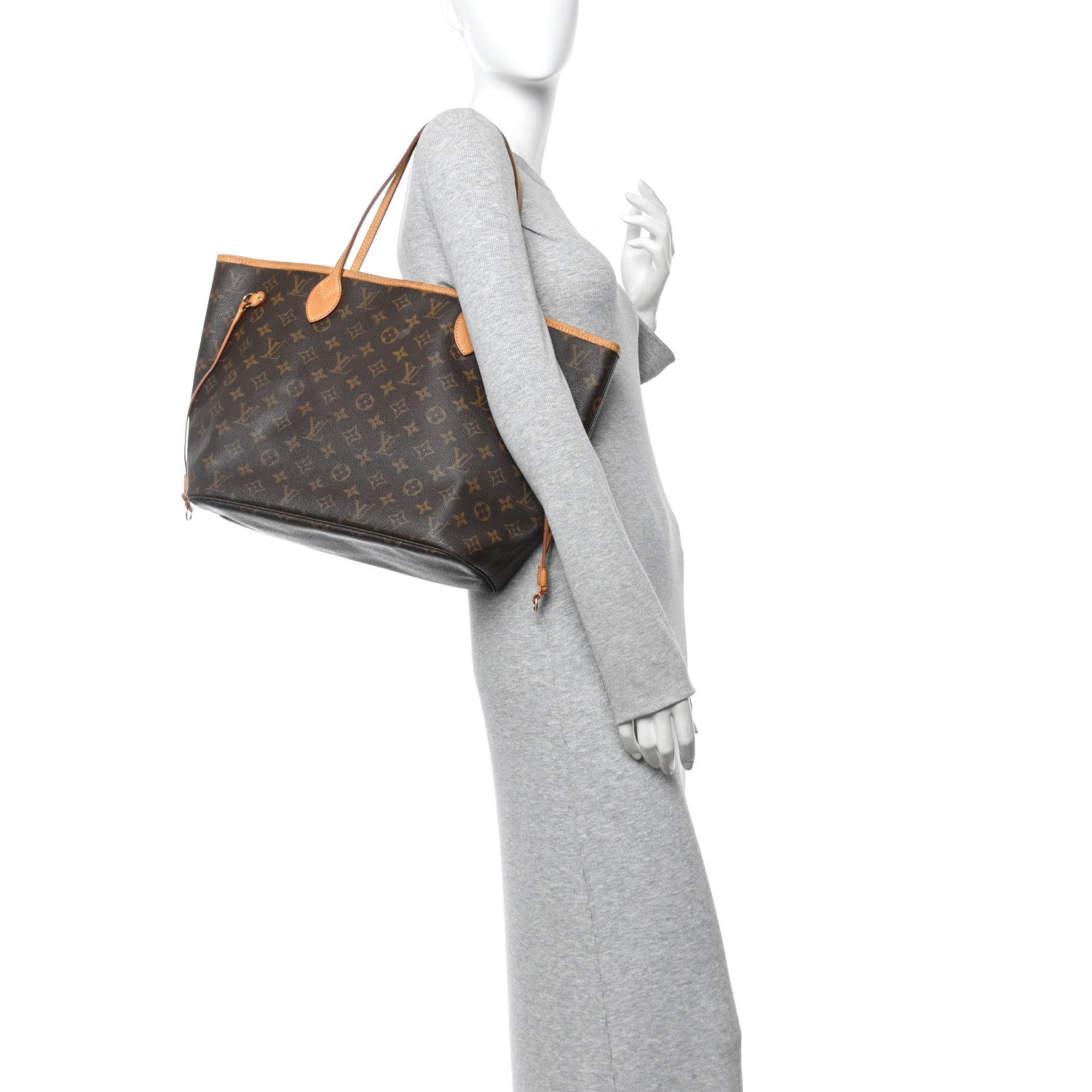 Louis Vuitton Monogram Neverfull MM 2 of 15