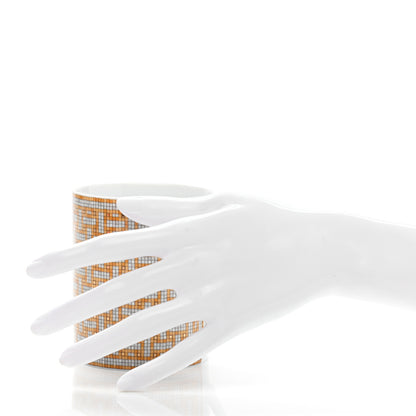 Hermes Porcelain Mosaique au 24 Mug Gold 2 of 8