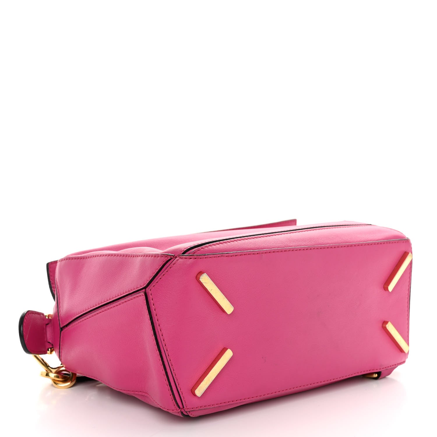 Loewe Calfskin Small Puzzle Bag Fuchsia 4 of 11