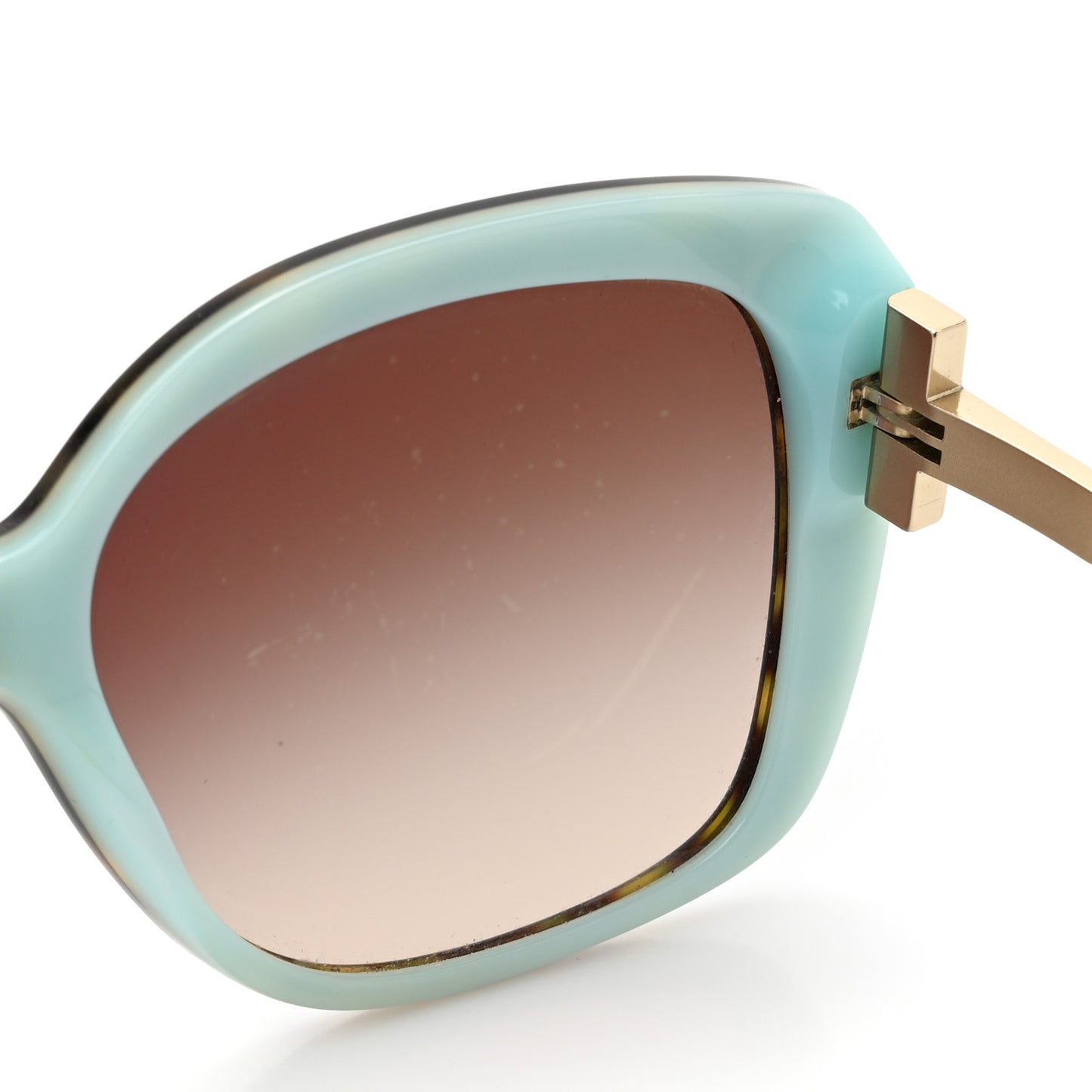 Acetate Metal TF4171F Sunglasses Havana Blue