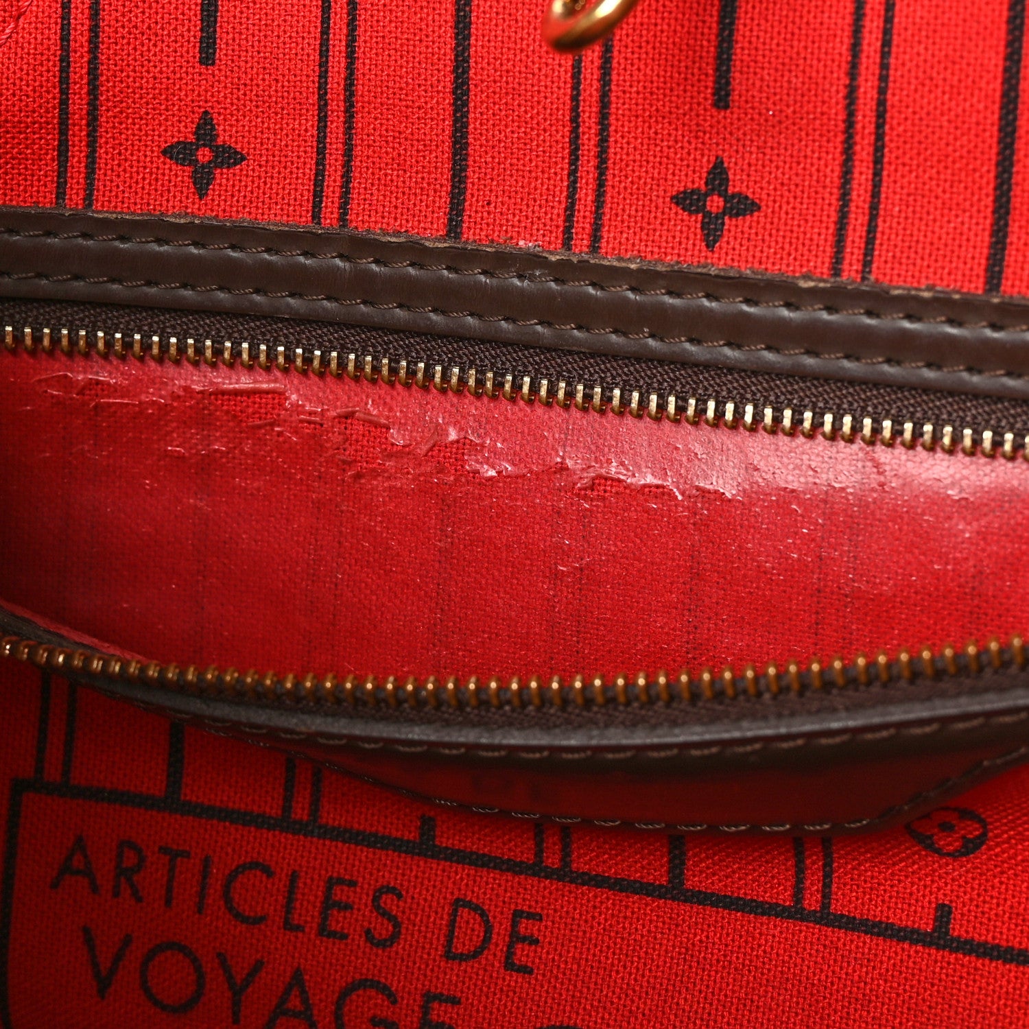 Louis Vuitton Damier Ebene Neverfull GM 11 of 11