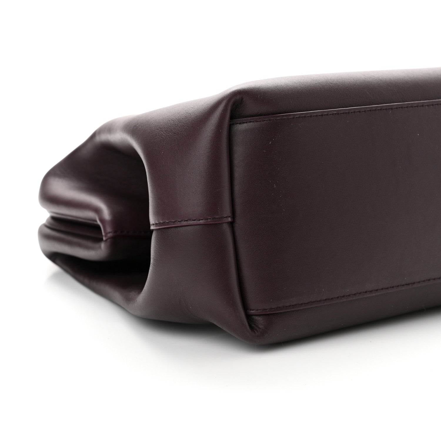 Bottega Veneta Calfskin Medium The Point Triangle Bag Grape 7 of 9